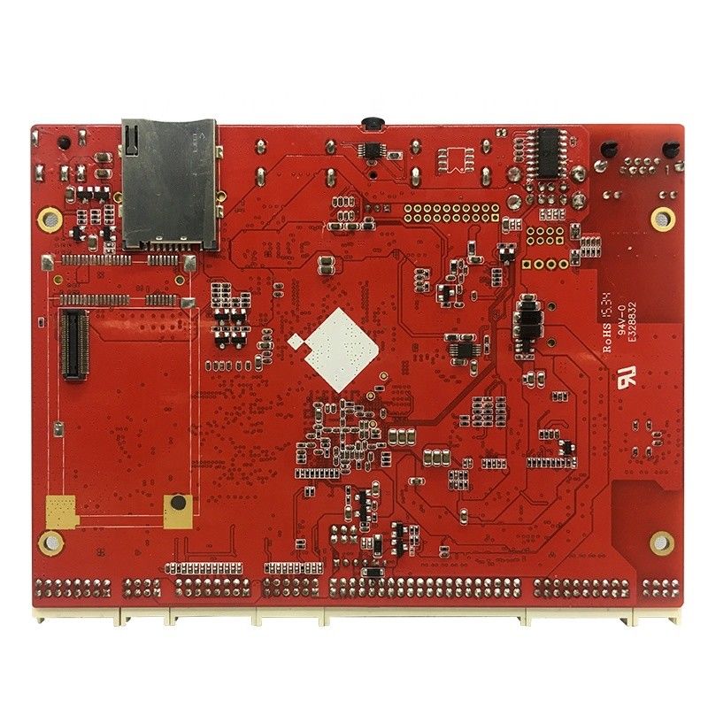 1.2mm Thickness Turnkey PCB Assembly Prototype FR4 Rigid  Based Material 1OZ Copper
